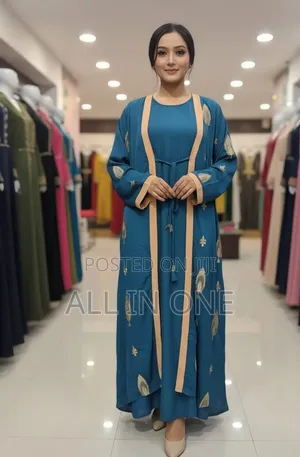 Original Dubai Cherry Fabric Burqa - Best Offer!