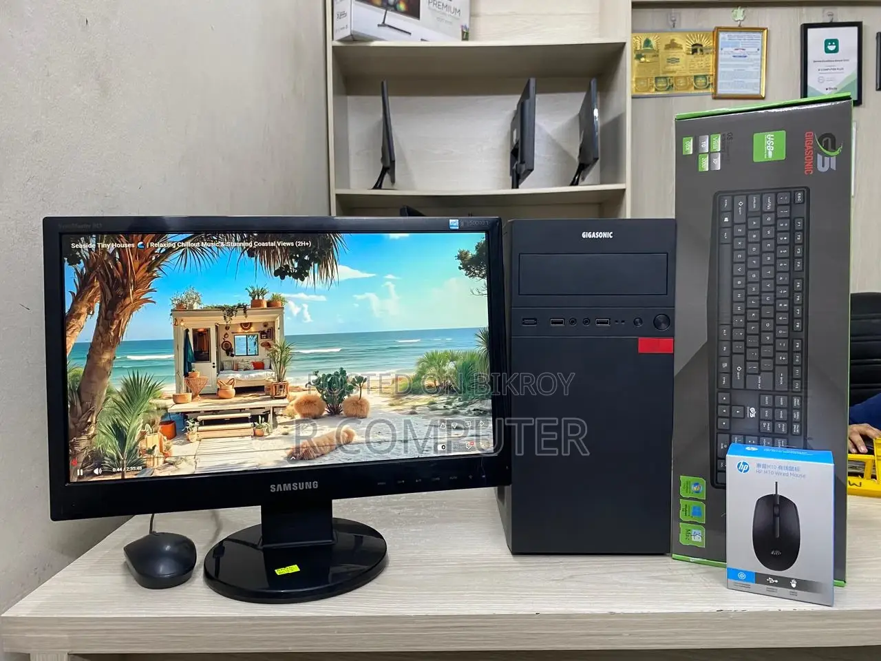 Desktop Computer 8GB Intel Core I5 SSD 256GB