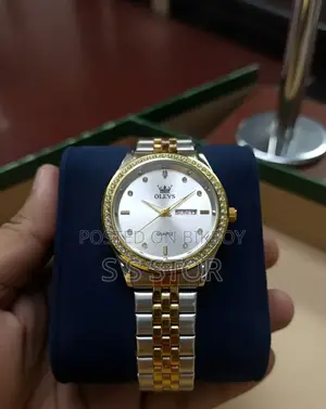 Olevs~লাক্সারি ঘড়ি বাটারফ্লাই লক
