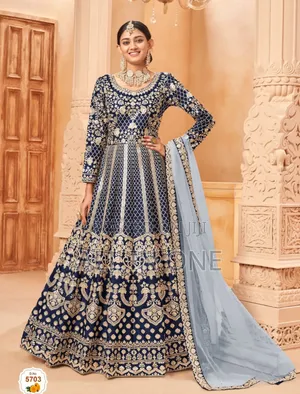 Readymade Embroidery Party Dress