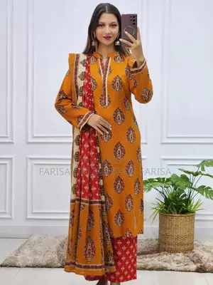 Style and Comfort—Both Together! Eye-Catching "Three-Piece"