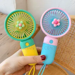 Portable Mini Rechargeable Travel Fan for Indoor and Outdoor Use