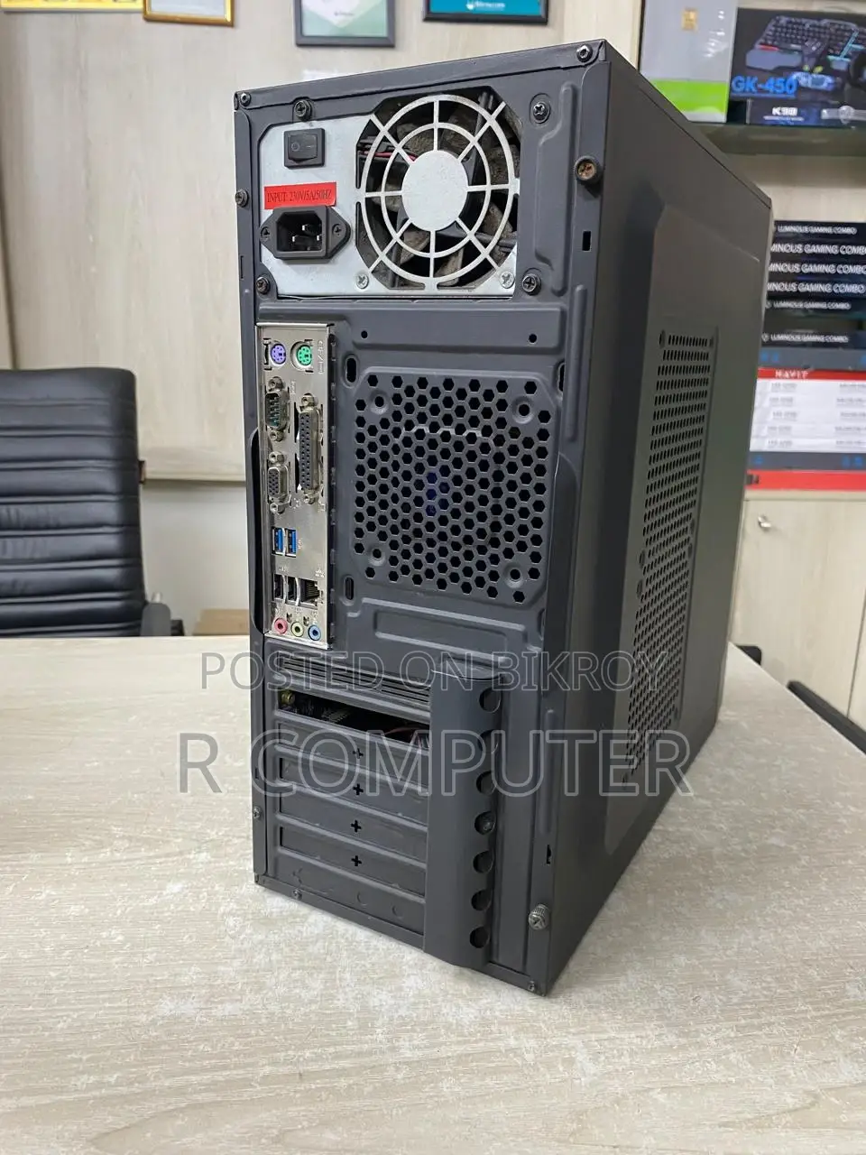 Desktop Pc DDR-4_intel Core I5 (7th Gen)_ram 8gb_ssd 120gb_graphic 4gb
