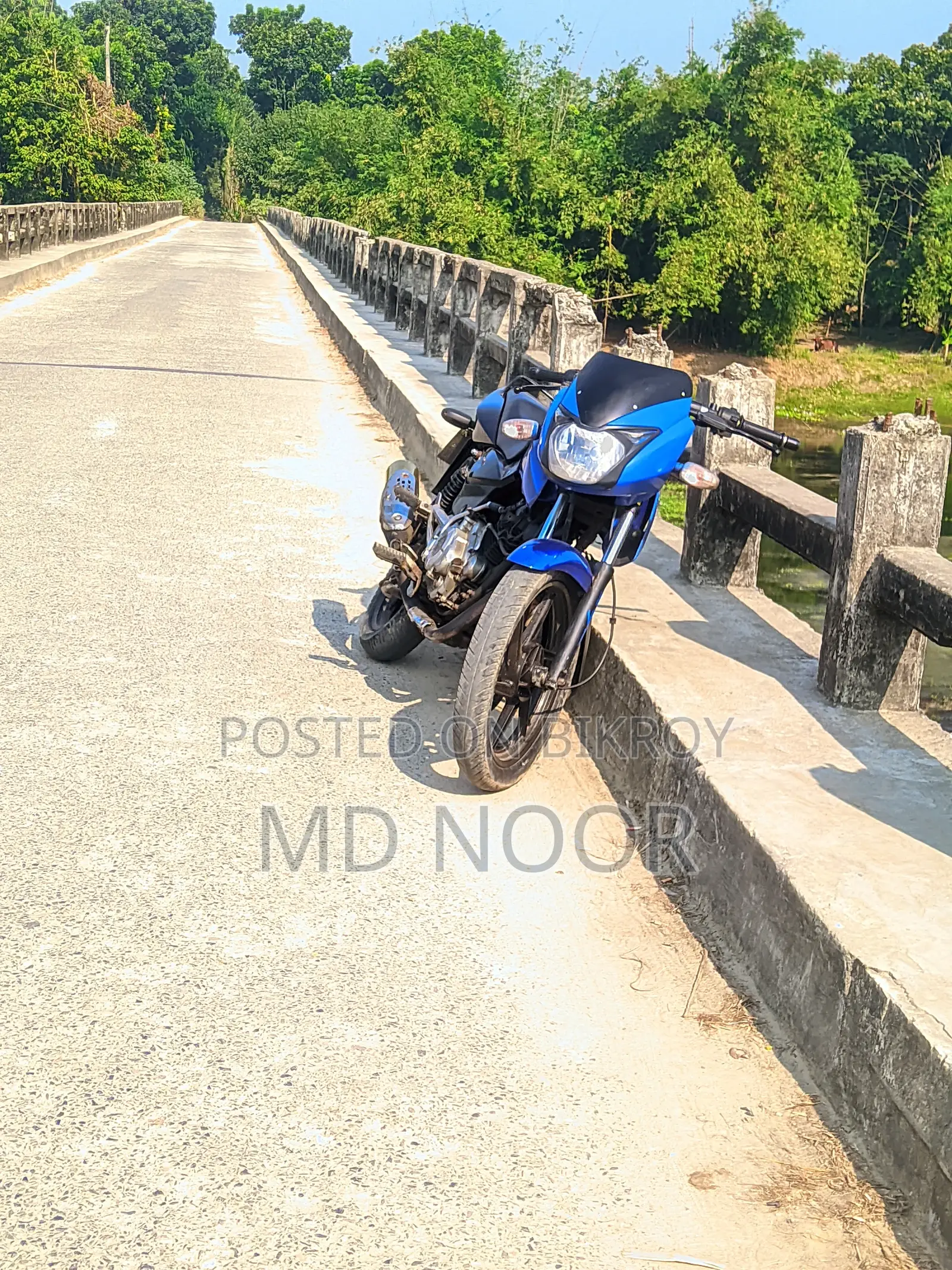 Bajaj Pulsar 150 2015 Blue
