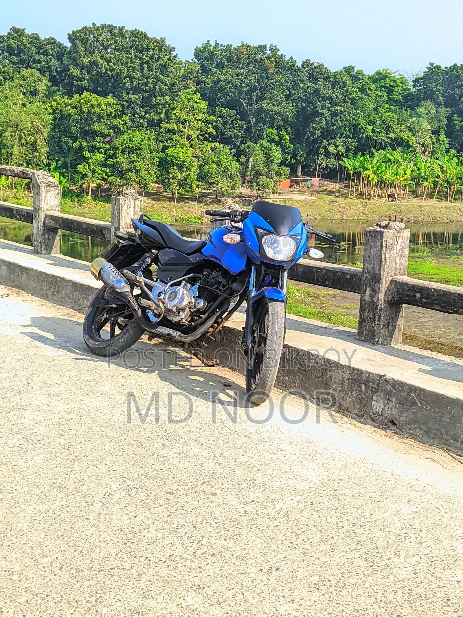 Bajaj Pulsar 150 2015 Blue