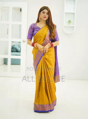 Kanjivaram Katan Sharee With Blouse Piece