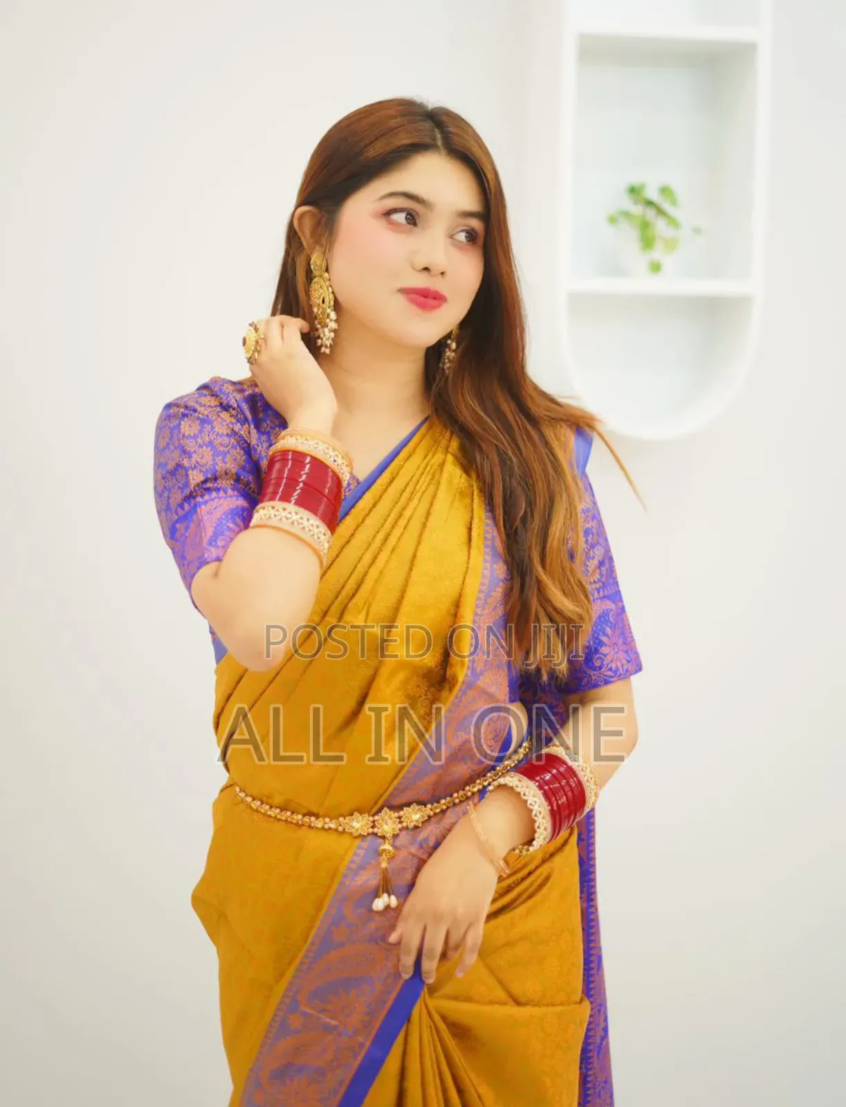 Kanjivaram Katan Sharee With Blouse Piece