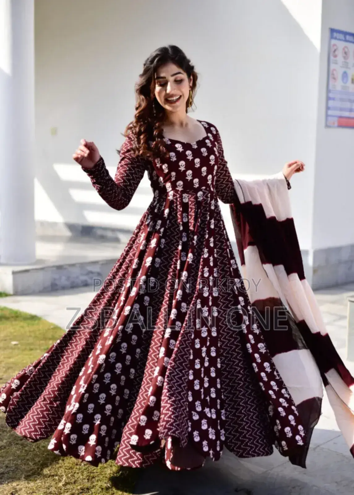 Readymade Gown (3 Piece)