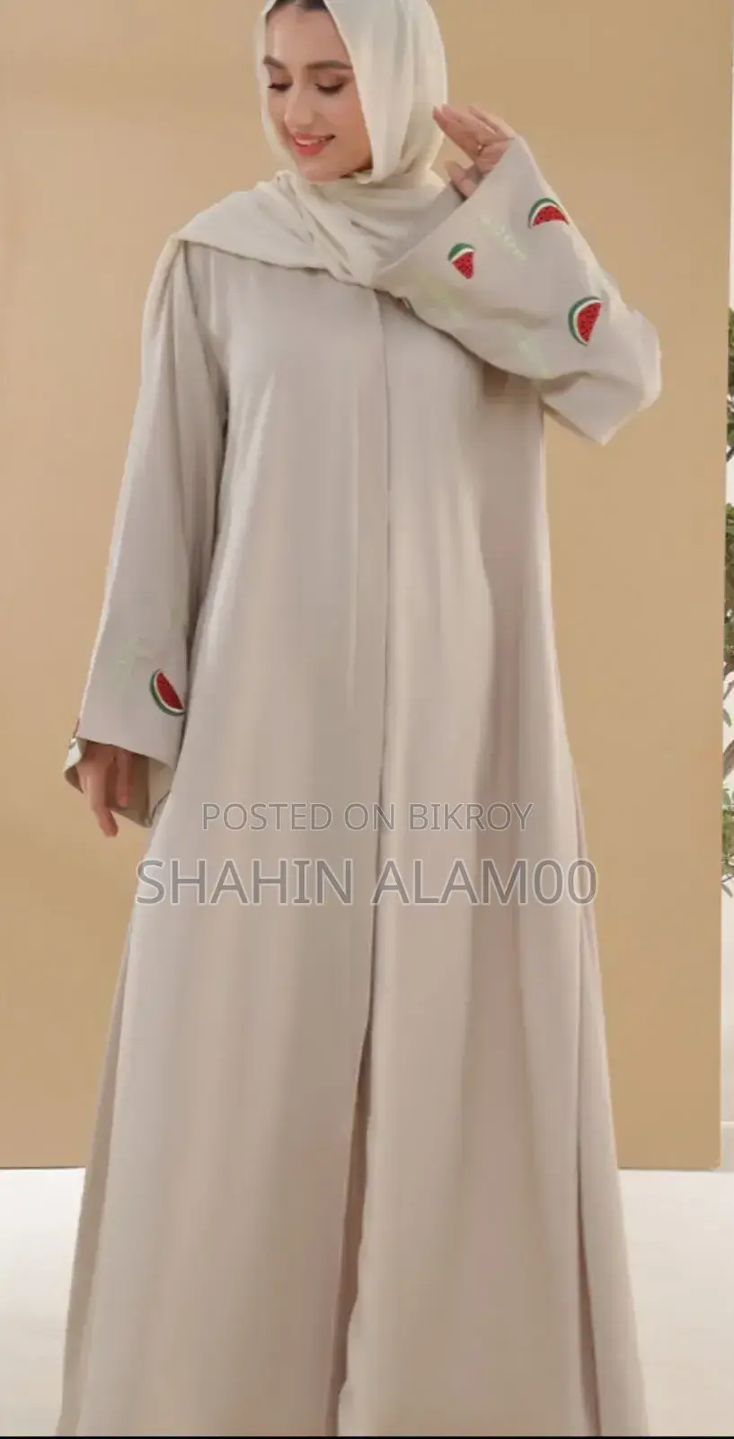 Dubai Cherry Borka (Only Borka)