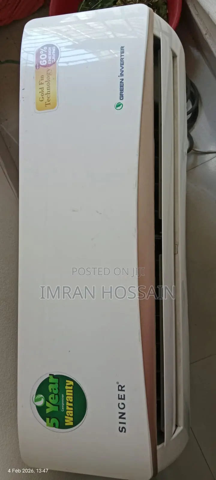 Singer 1 Ton Green Inverter AC