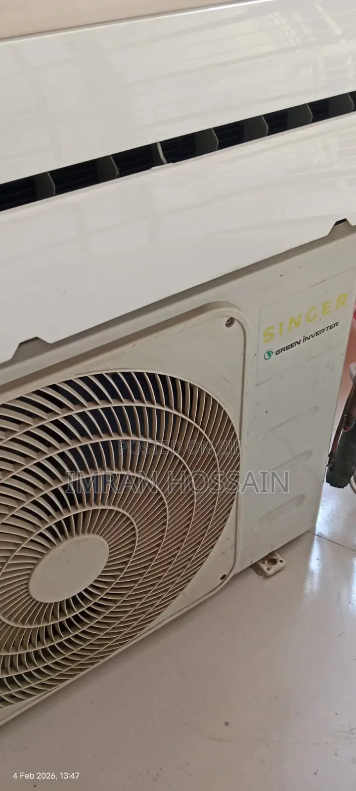 Singer 1 Ton Green Inverter AC