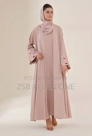Koti Borka With Inner and Hijab Full Set