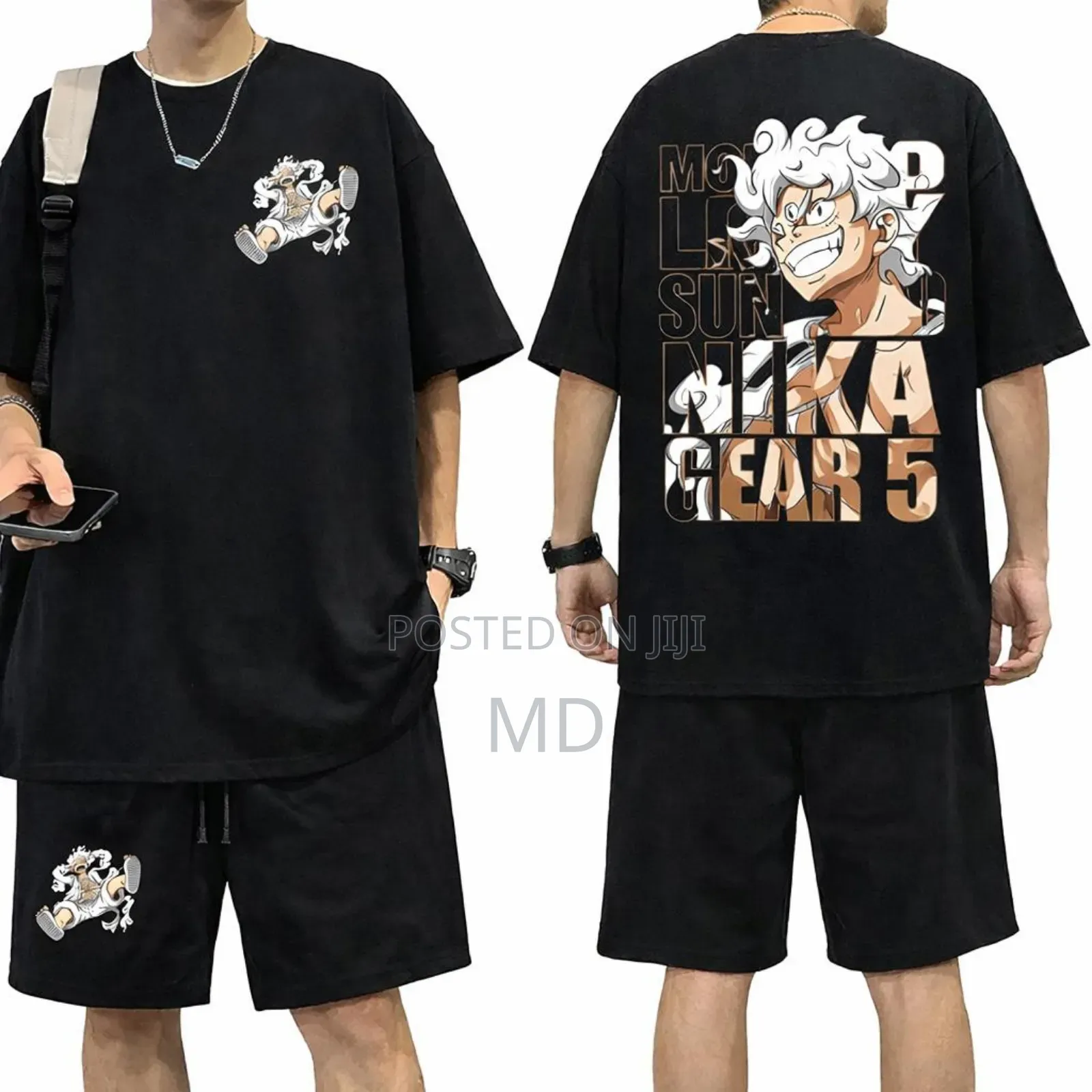 Premium Drop Shoulder T-Shirt Pant Combo