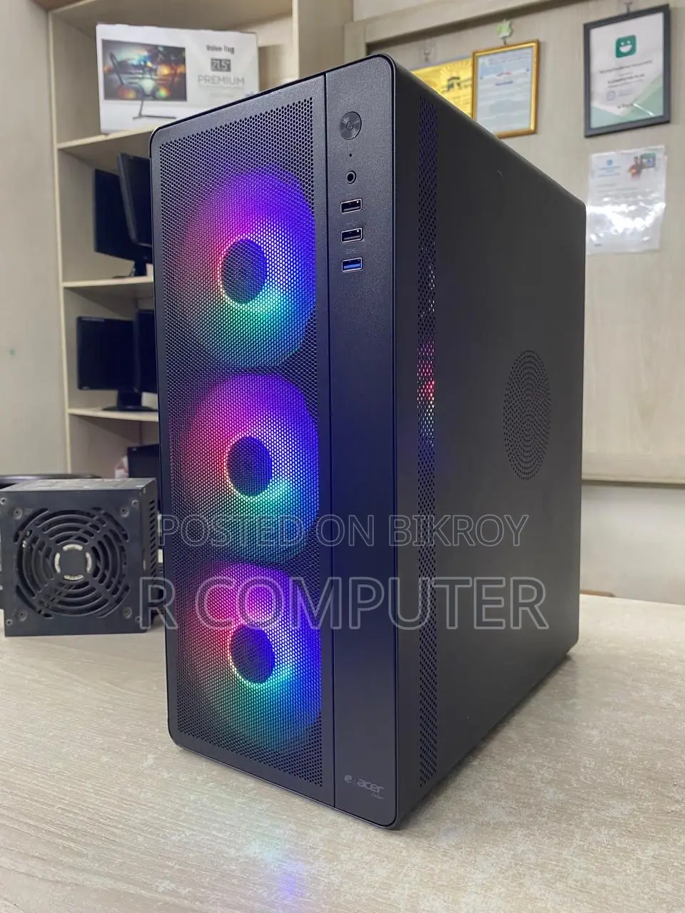 New Desktop Pc Intel Core I5 ( 4th Gen)_ram 8gb SSD 128gb_rgb