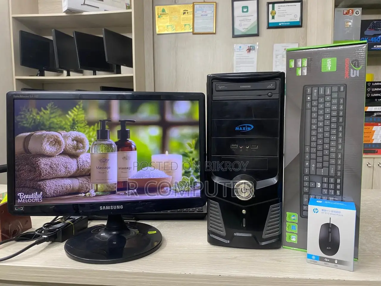 Desktop Computer 4GB Intel Core I3 HDD 500GB