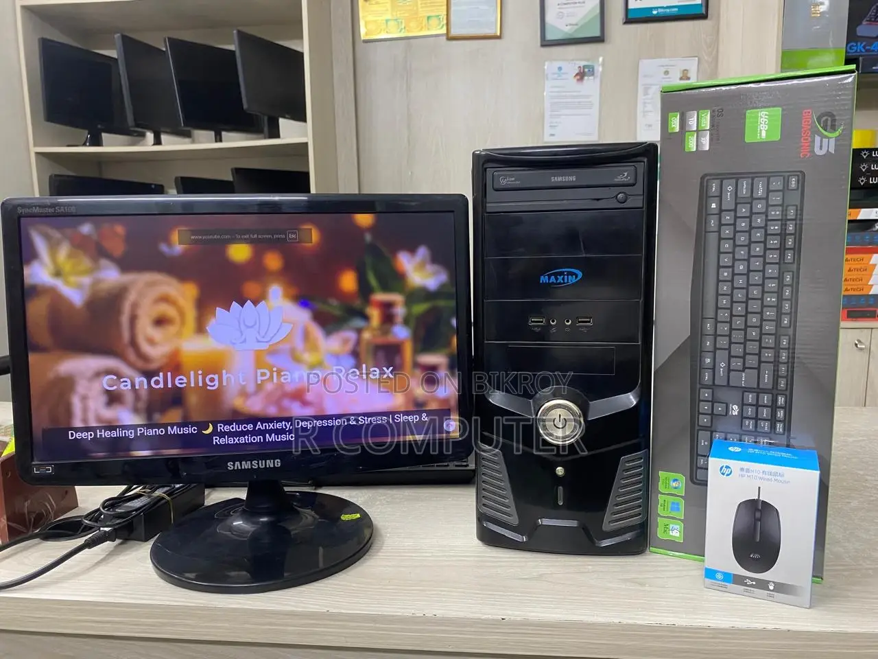 Desktop Computer 4GB Intel Core I3 HDD 500GB
