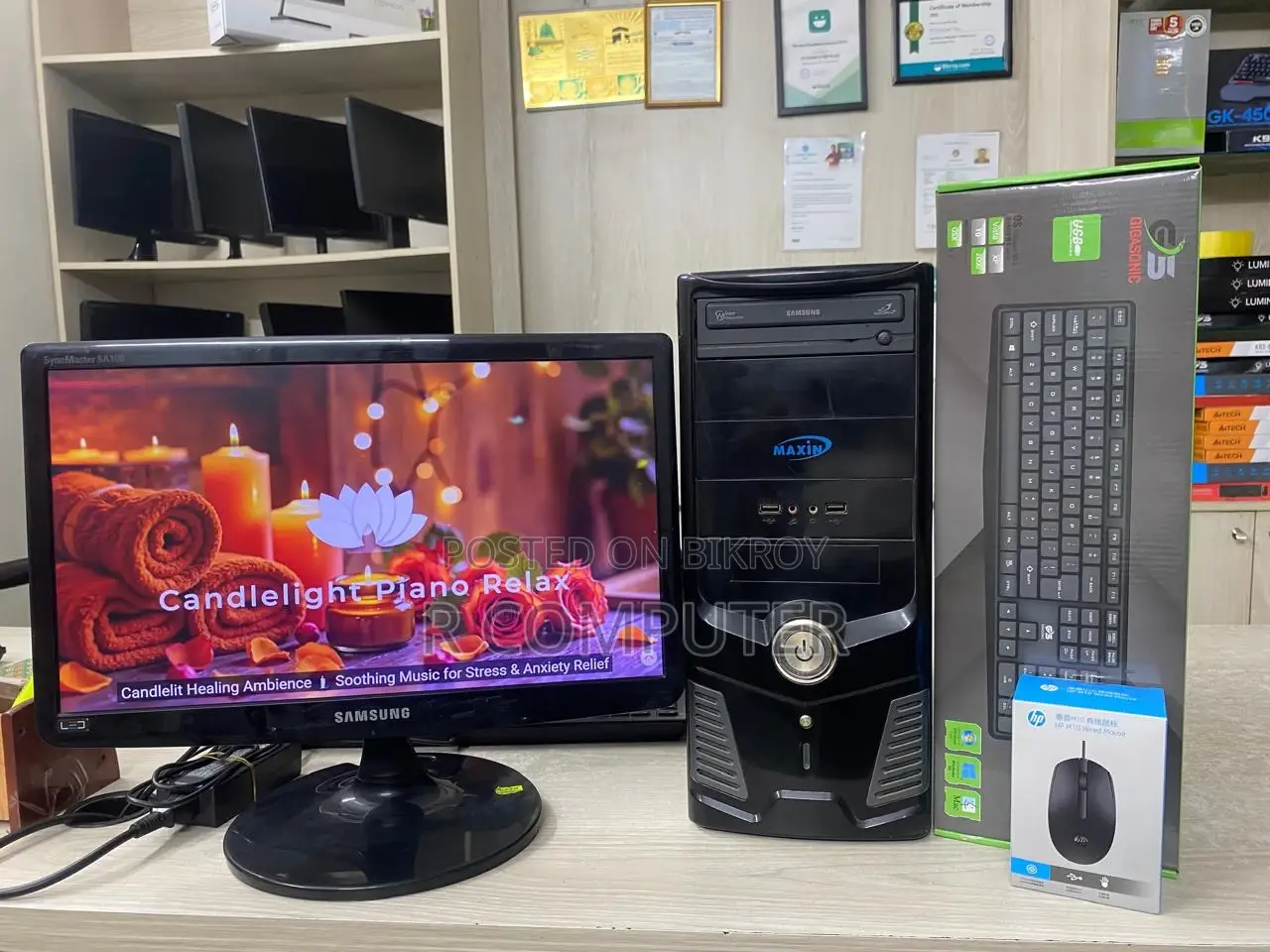 Desktop Computer 4GB Intel Core I3 HDD 500GB