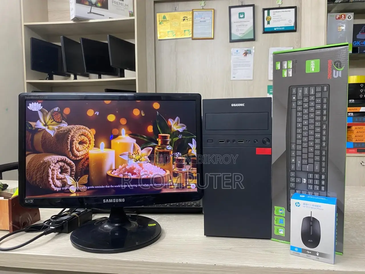 Desktop Computer 8GB Intel Core I5 SSD 256GB