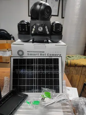 V380 4g 3 Lens 3 Screens Solar Camera