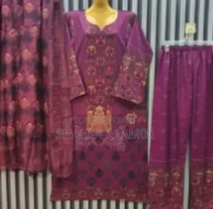 Premium Dubai Soft Silk Three-Piece