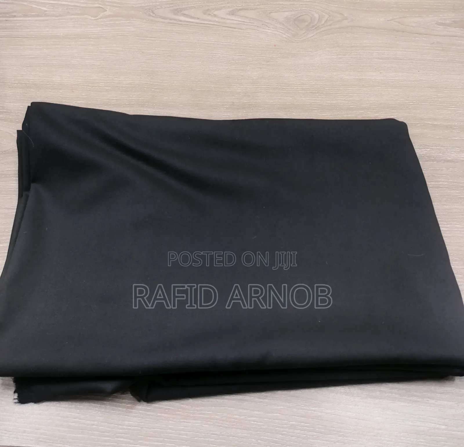 Raymond Fabric for Blazer and Pant (Black), 3.2 Guz or 3 Meter