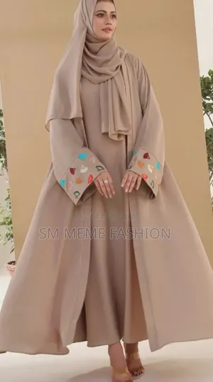 Koti Borka With Inner and Hijab Full Set
