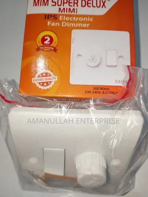 Ips Electronic Fan Dimmer.