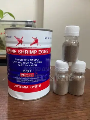 Fish Food (Brine Shrimp Egg, BBS Flexs,Spirulina Tablets,Siso)