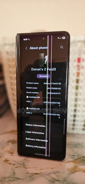 Samsung Galaxy Z Fold 3 256 GB Black