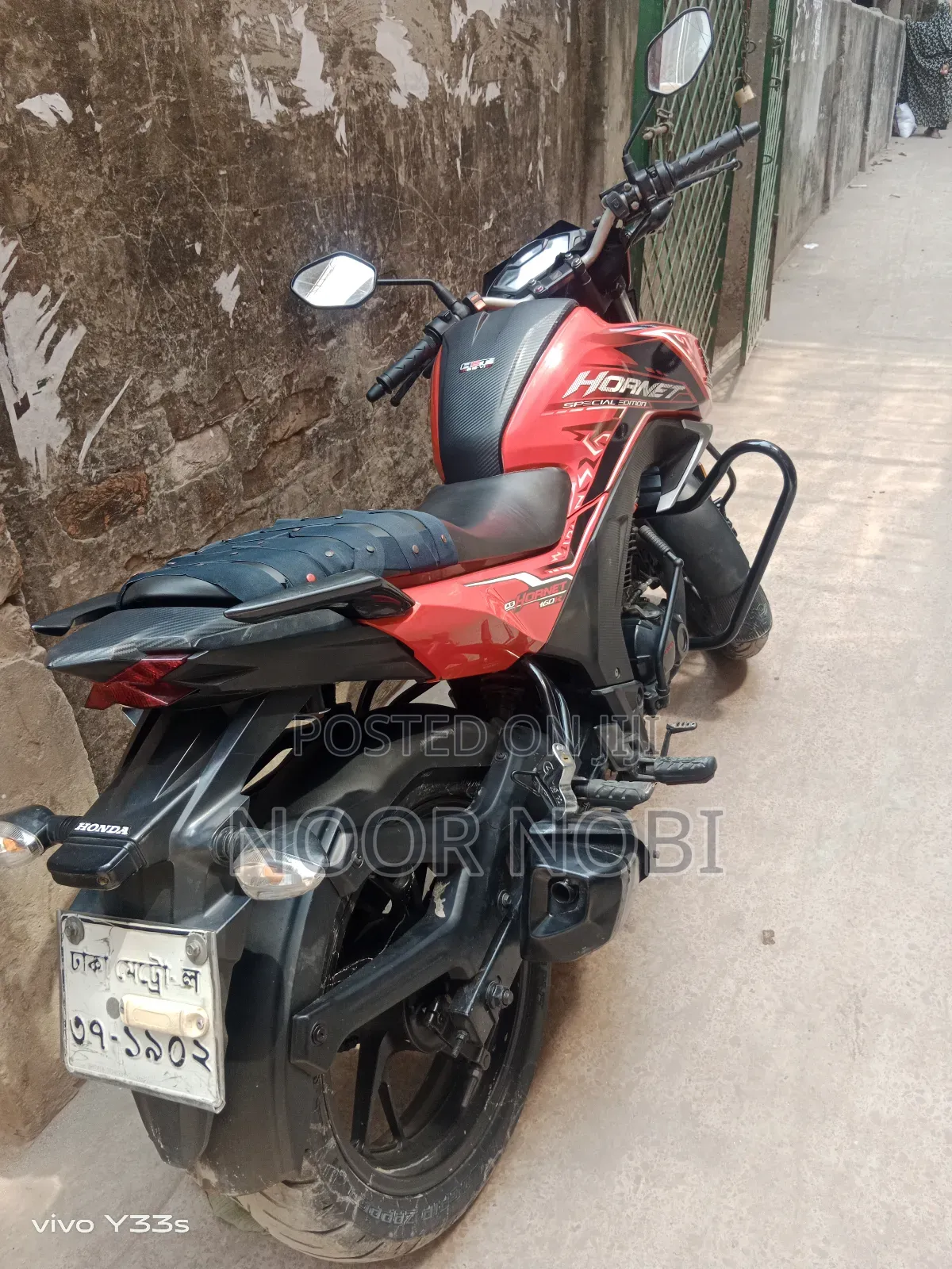 Honda Hornet 2019 Red
