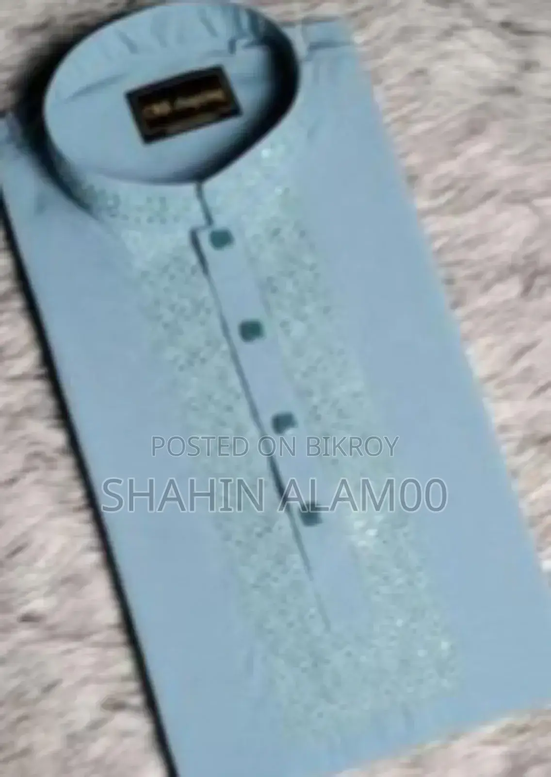প্রিমিয়াম চায়না ভাঙচুর ফেব্রিক্স পাঞ্জাবি