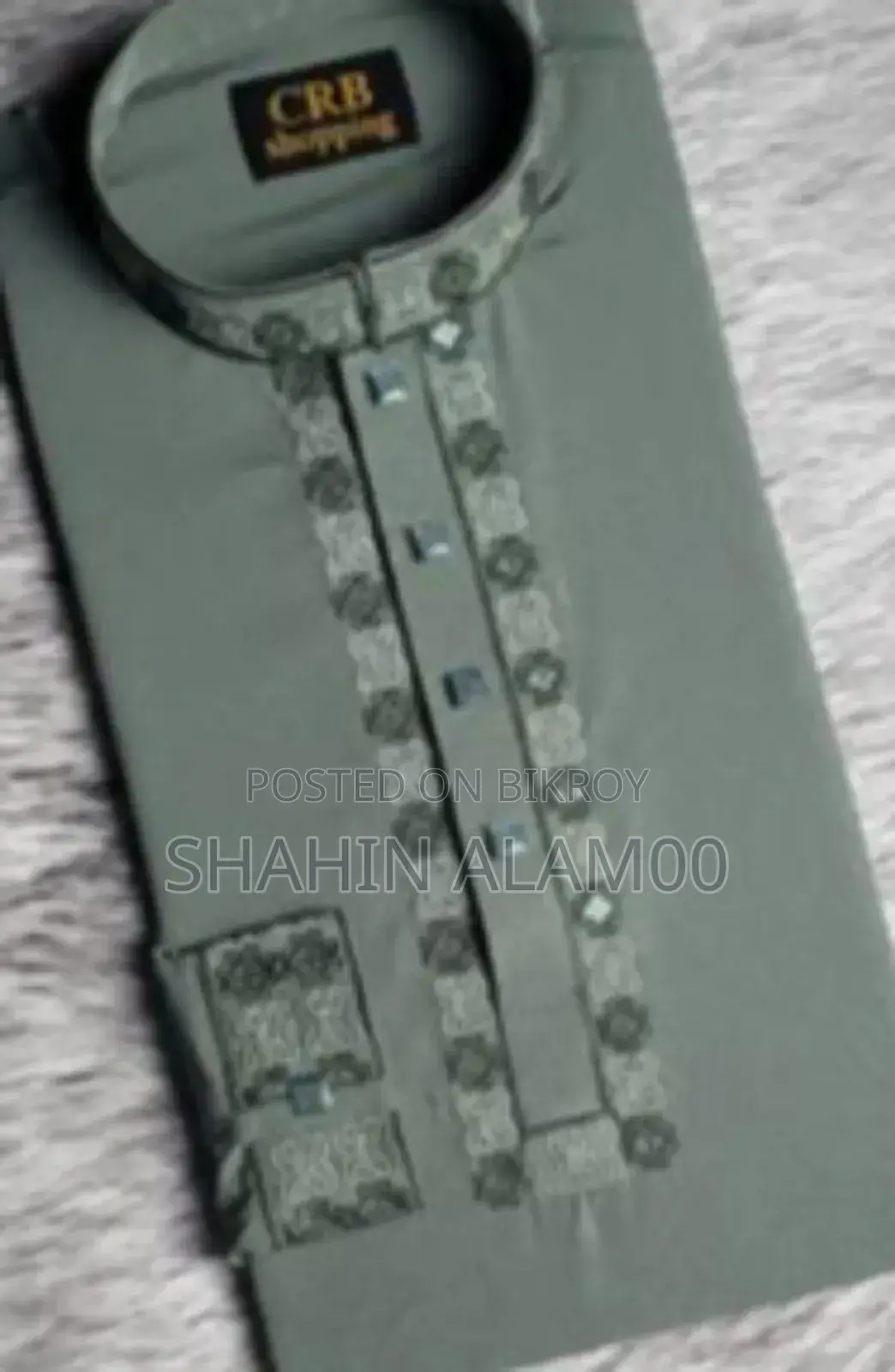 প্রিমিয়াম চায়না ভাঙচুর ফেব্রিক্স পাঞ্জাবি