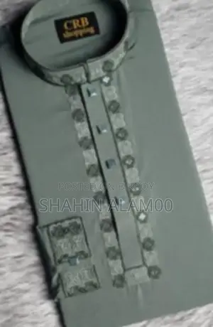 প্রিমিয়াম চায়না ভাঙচুর ফেব্রিক্স পাঞ্জাবি