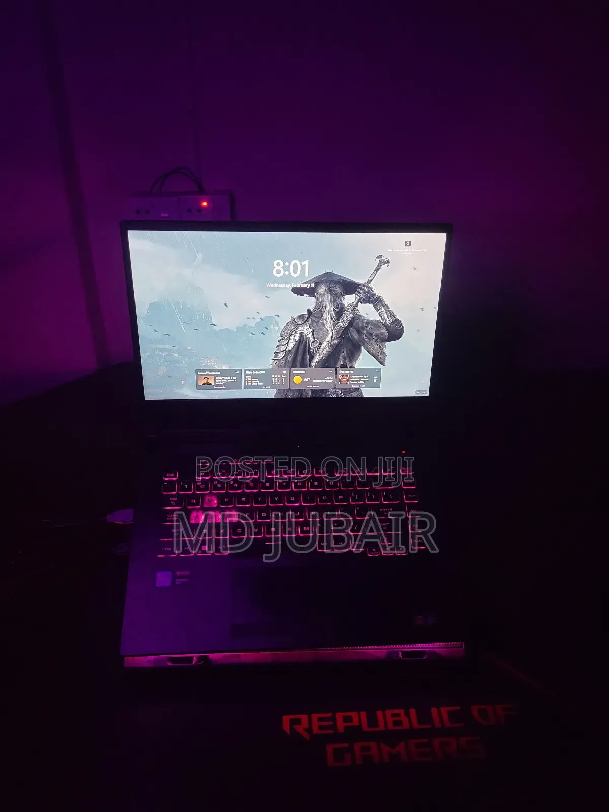 Laptop Asus ROG Strix G15 16GB Intel Core i5 SSD 512GB