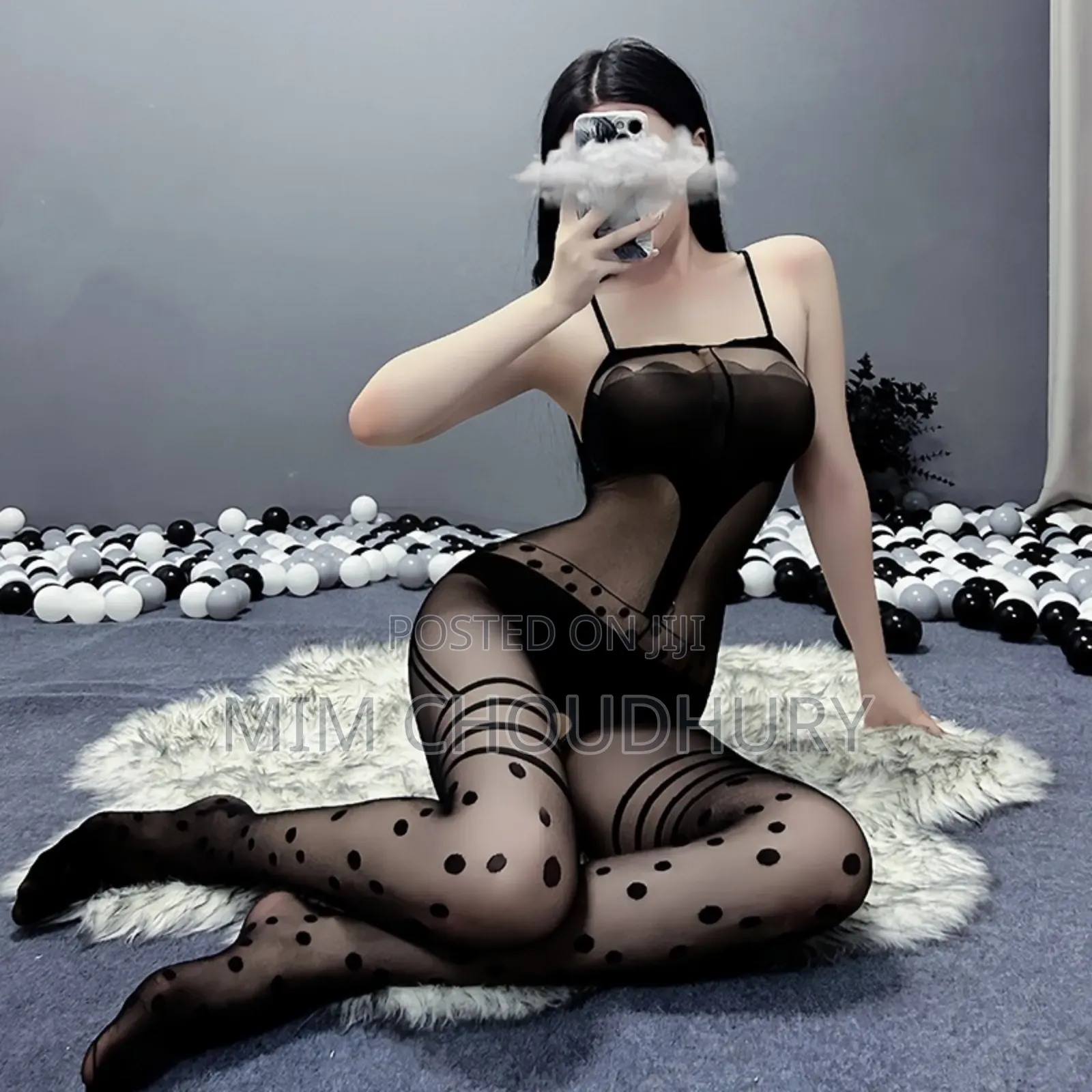 Sexy Transparent Night Dress