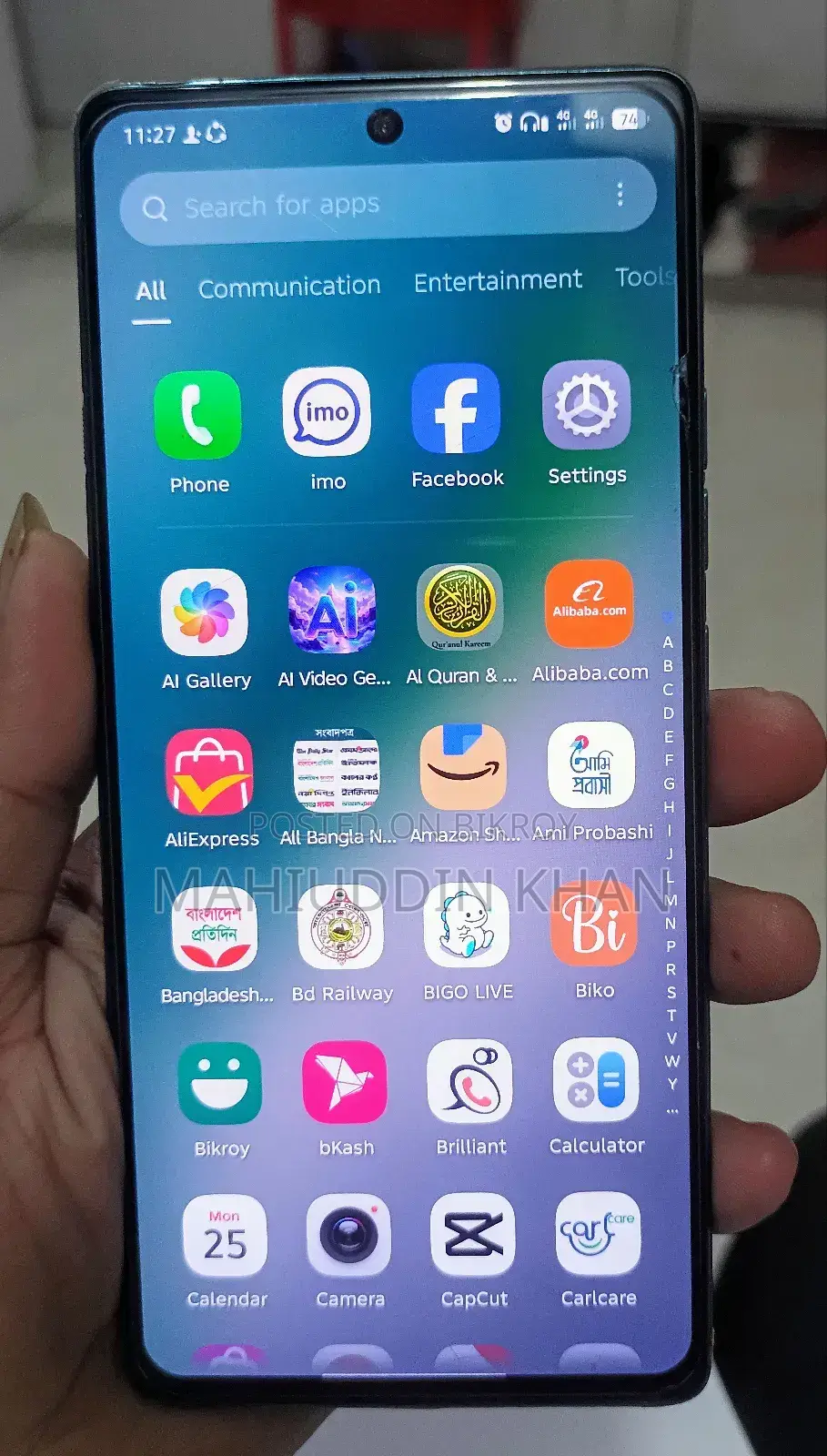 Tecno Camon 40 256 GB Blue
