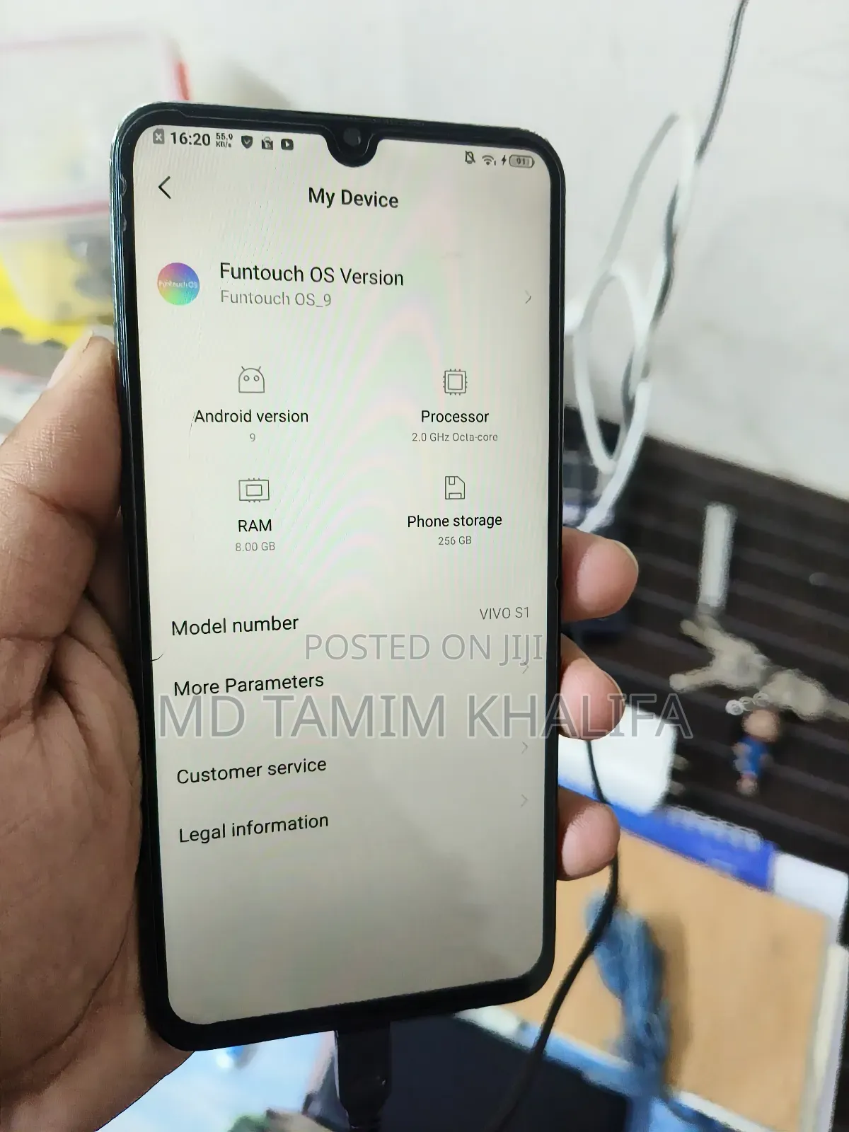 Vivo S1 128 GB Blue
