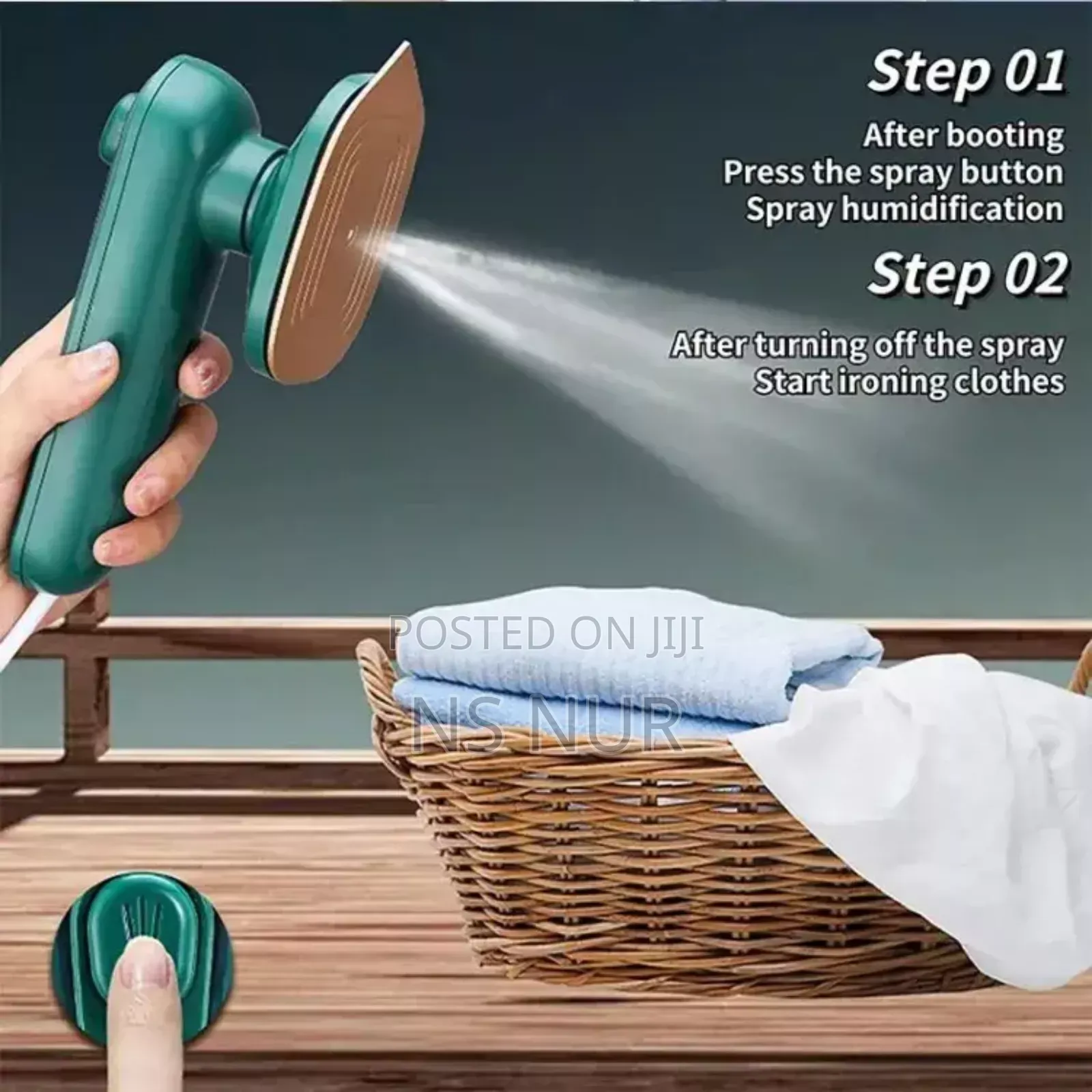Mini Foldable Travel Iron