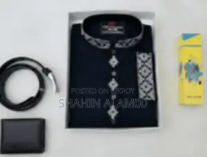 রাজকীয় সাজে প্রিমিয়াম পাঞ্জাবি কম্বো সেট