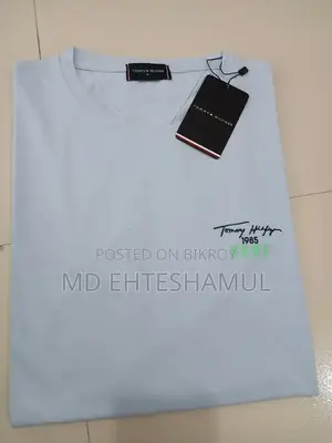 সুতির শর্ট স্লিভ টি-শার্ট