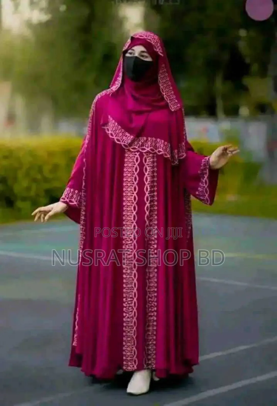 Sehzadi Abaya
Dubai Cherry Fabric