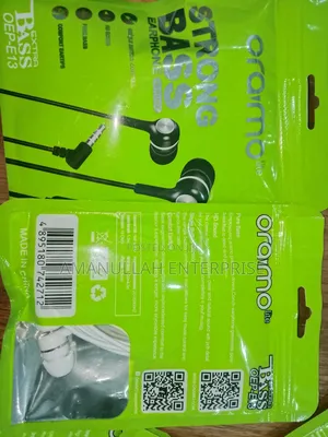 Stereo Wired Earphone, Bass Noise Isolating Wired Earphone.