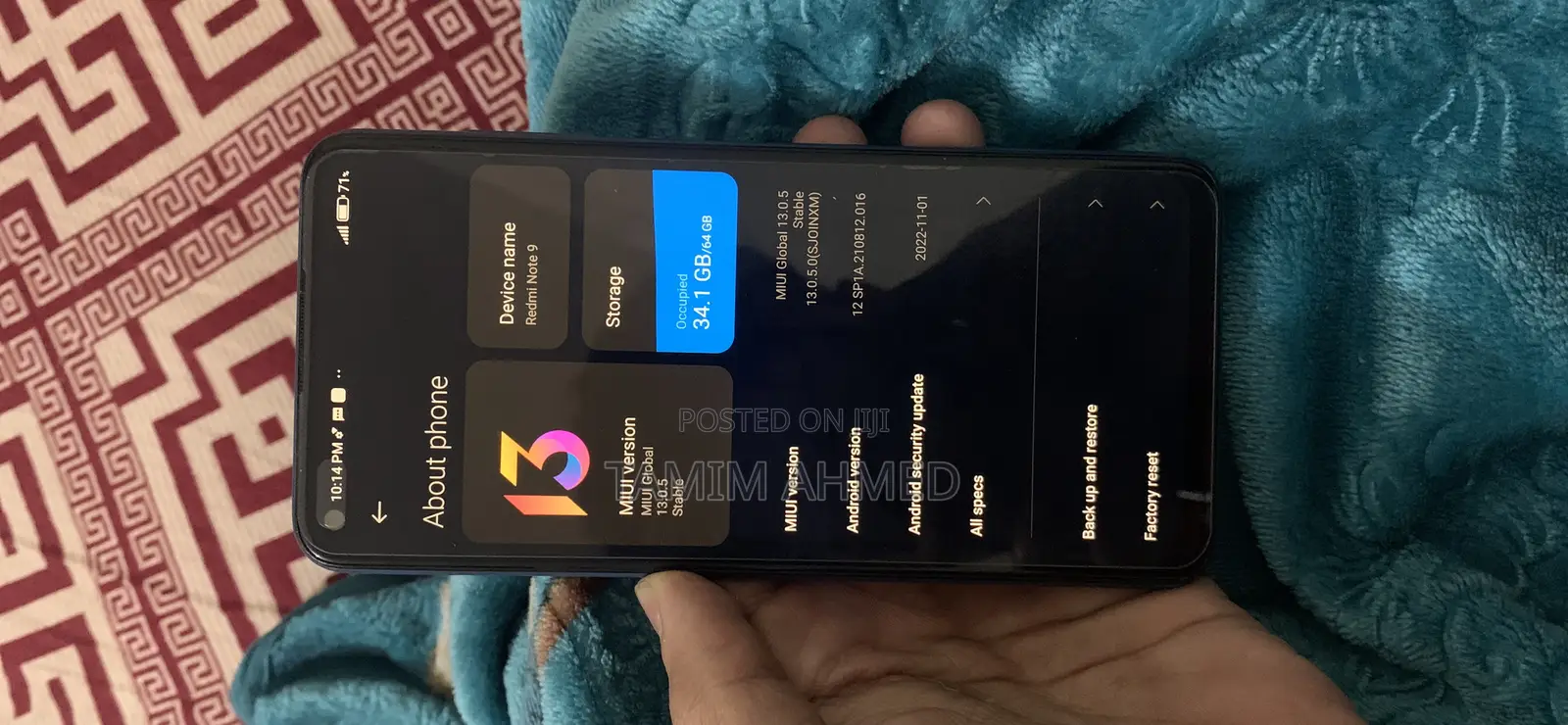 Xiaomi Redmi Note 9 64 GB Purple