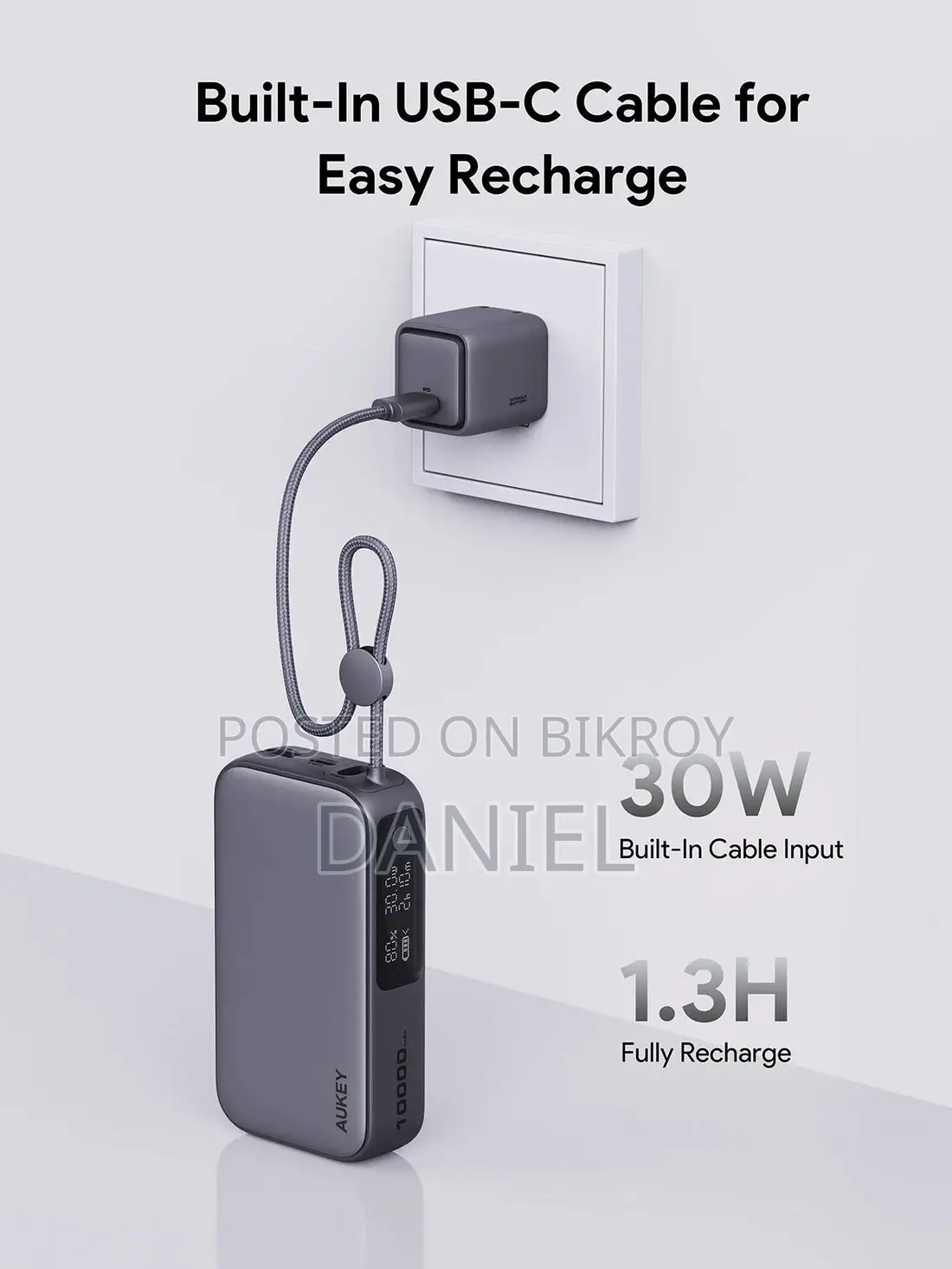 Aukey Spark Sling Fast Charging Power Bank PB-Y47