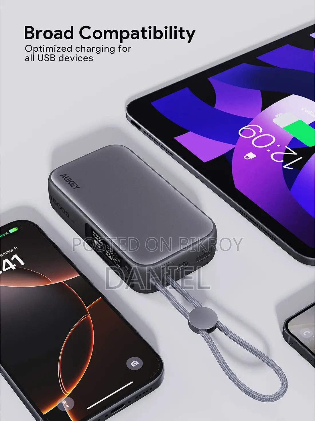 Aukey Spark Sling Fast Charging Power Bank PB-Y47