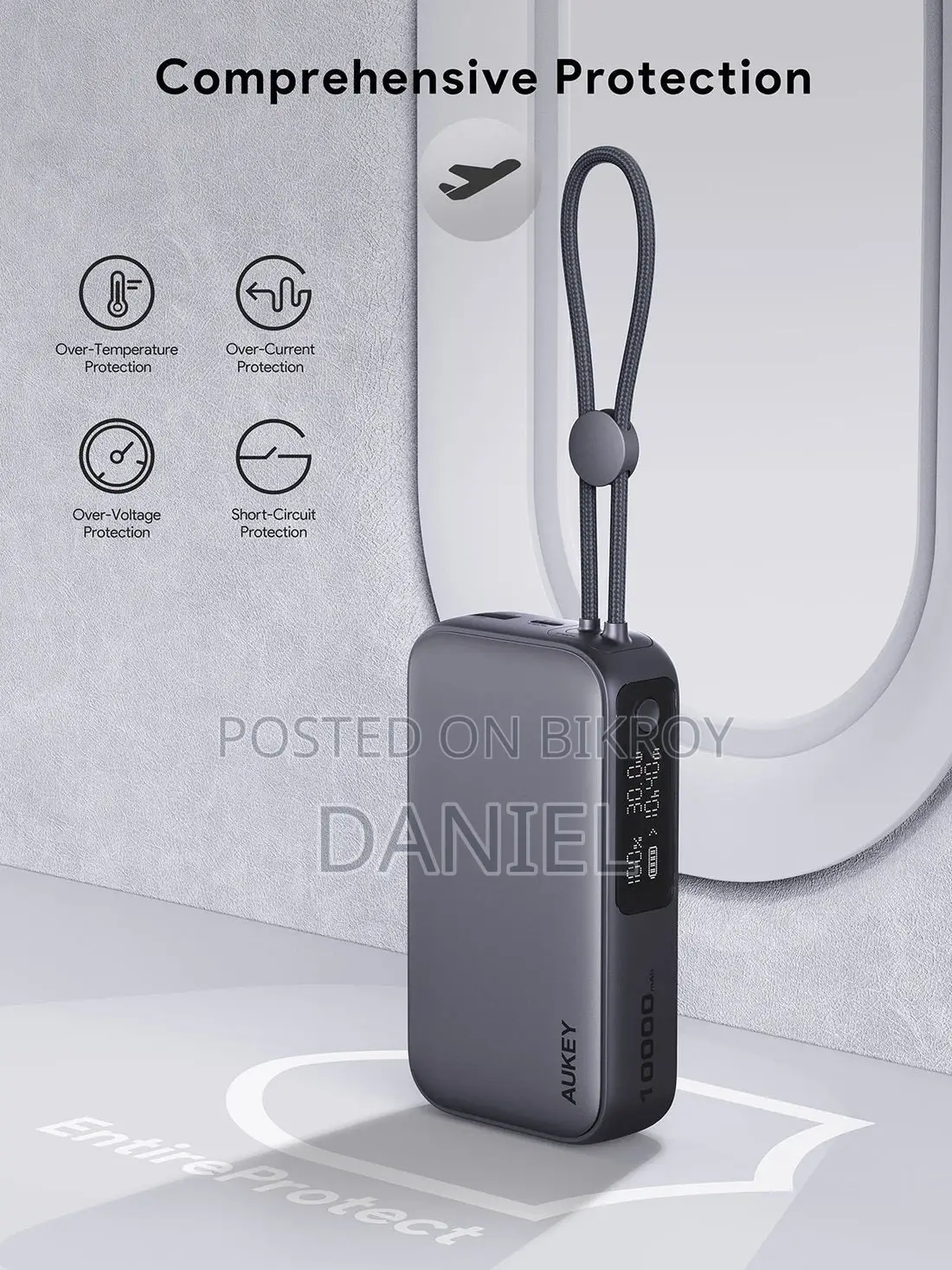 Aukey Spark Sling Fast Charging Power Bank PB-Y47