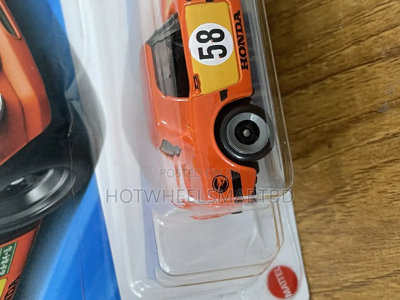 Hotwheels Mainline Honda S800 Racing (Treasure Hunt)