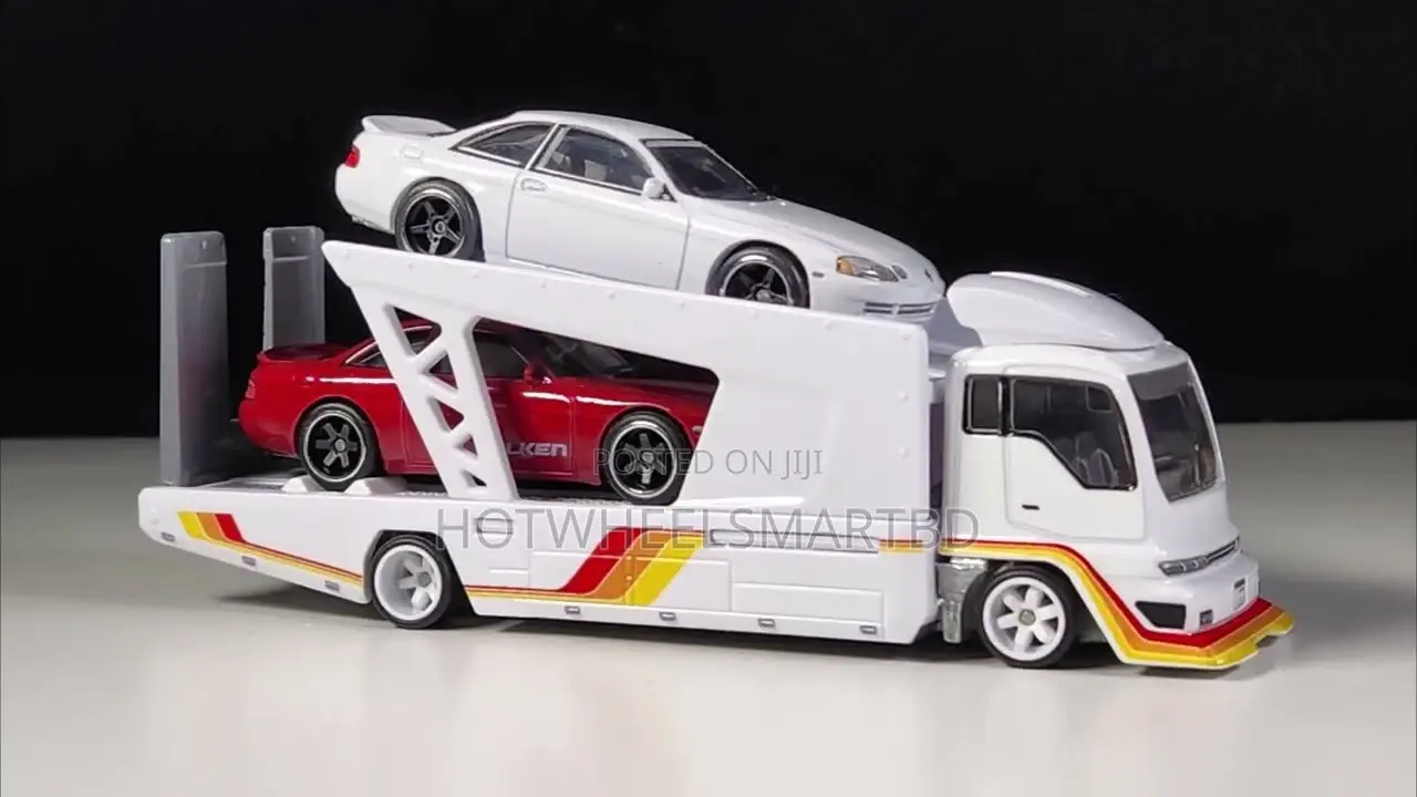Hotwheels Premium Toyota Soarer Track Hauler