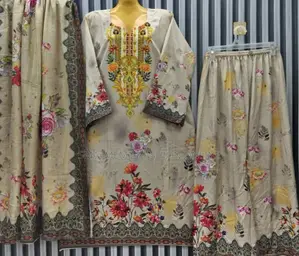 Premium Dubai Soft Silk Three-Piece