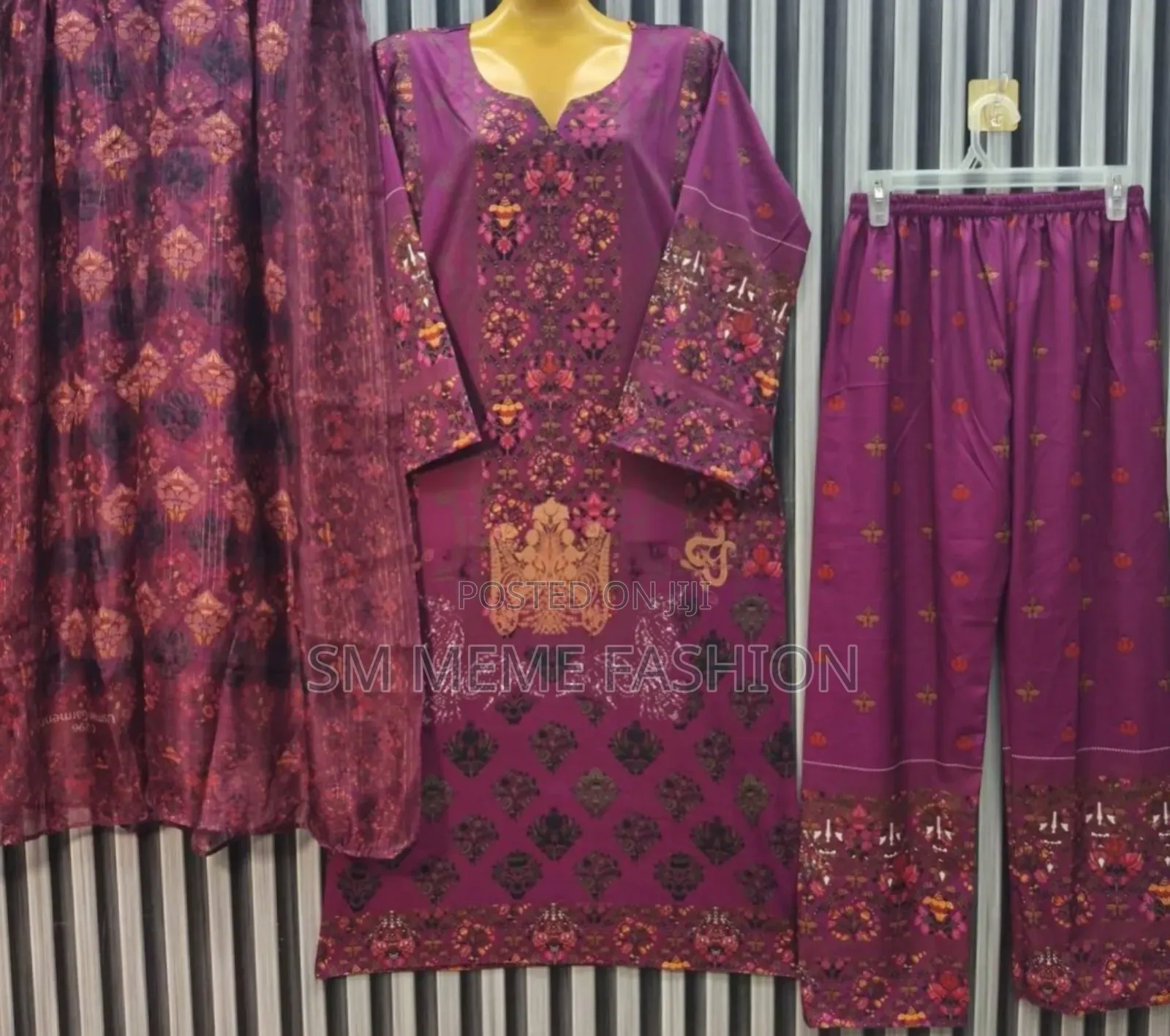প্রিমিয়াম দুবাই সফট সিল্ক থ্রি-পিস